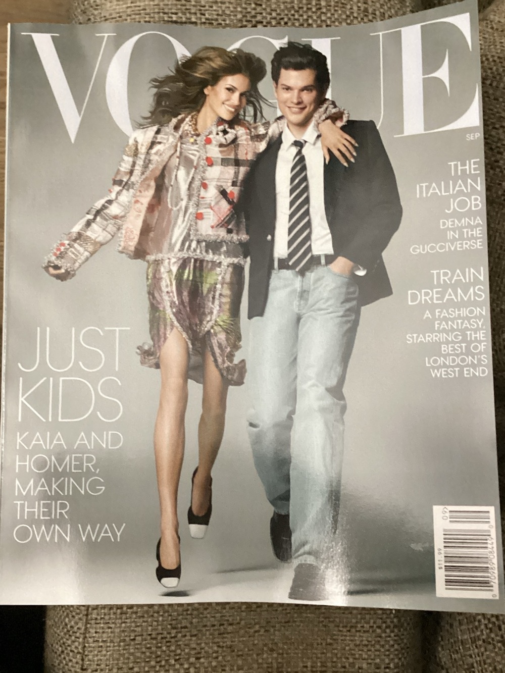 Kaia & Homer on Vogue